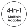 4-in-1 multiple adapter