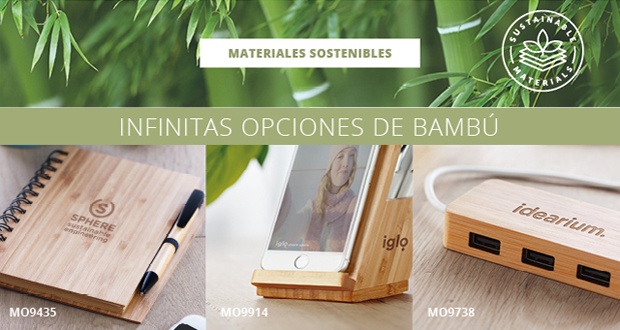 Infinitas opciones de bambú
