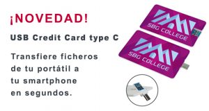 NOVEDAD - USB Credit Card type C