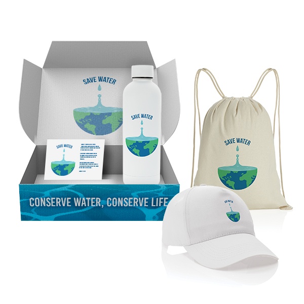 Idea del mes en sets de regalos: Caja amigable H2O Idea del mes en sets de regalos: Caja amigable H2O