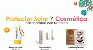 Protector solar y cosmetica personalizada con tu marca