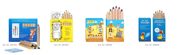 Sets de lápices de colores