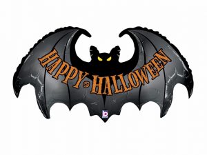 Figura murciélago happy halloween