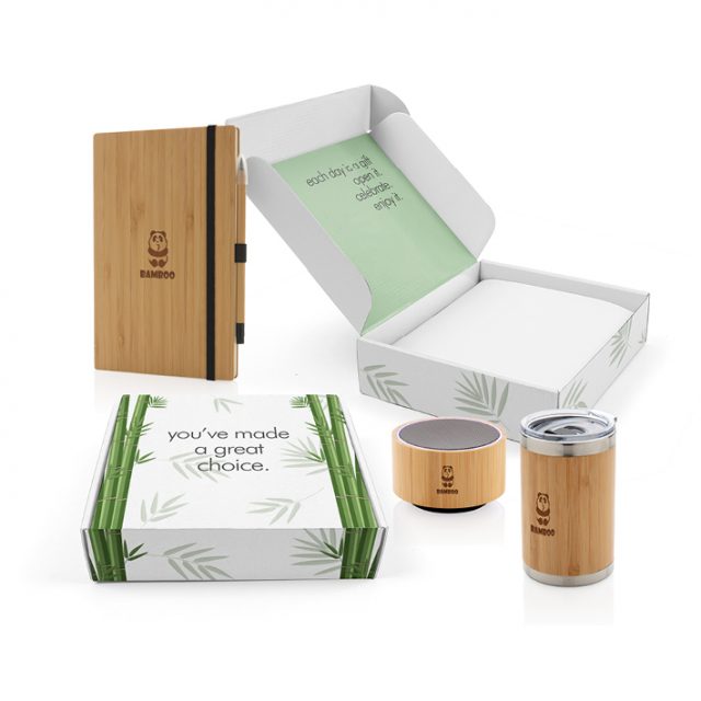 Idea del mes en sets de regalos: Bamboo box