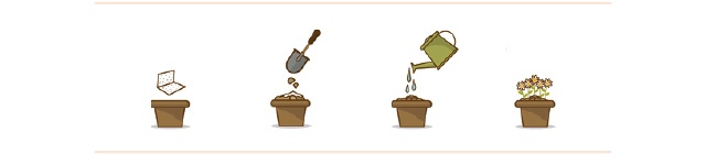 gráfico plantar semillas