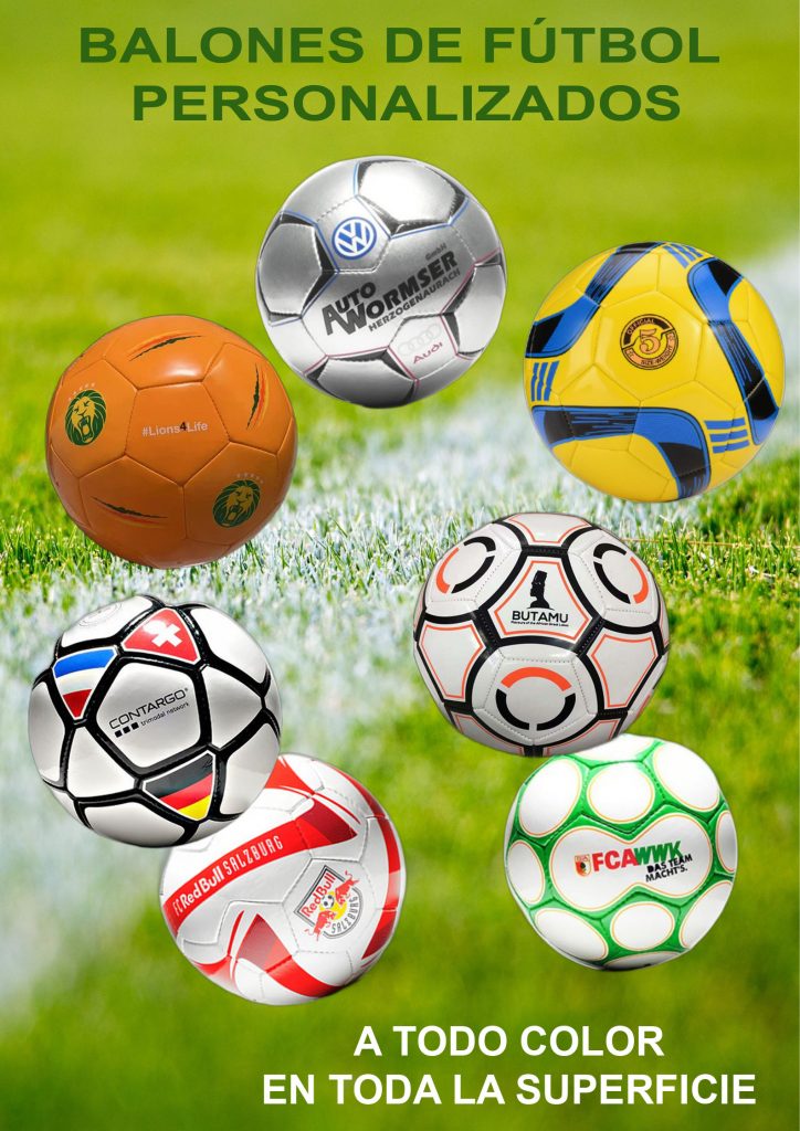 Balones de fútbol personalizados