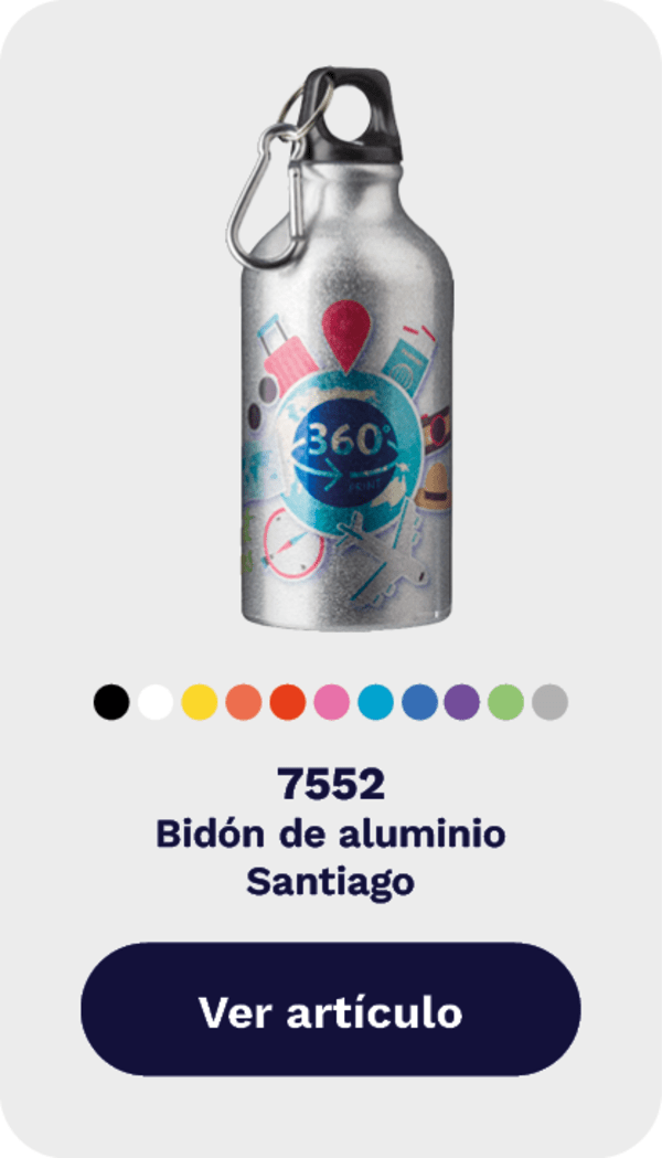 7552 - Bidón de aluminio Santiago