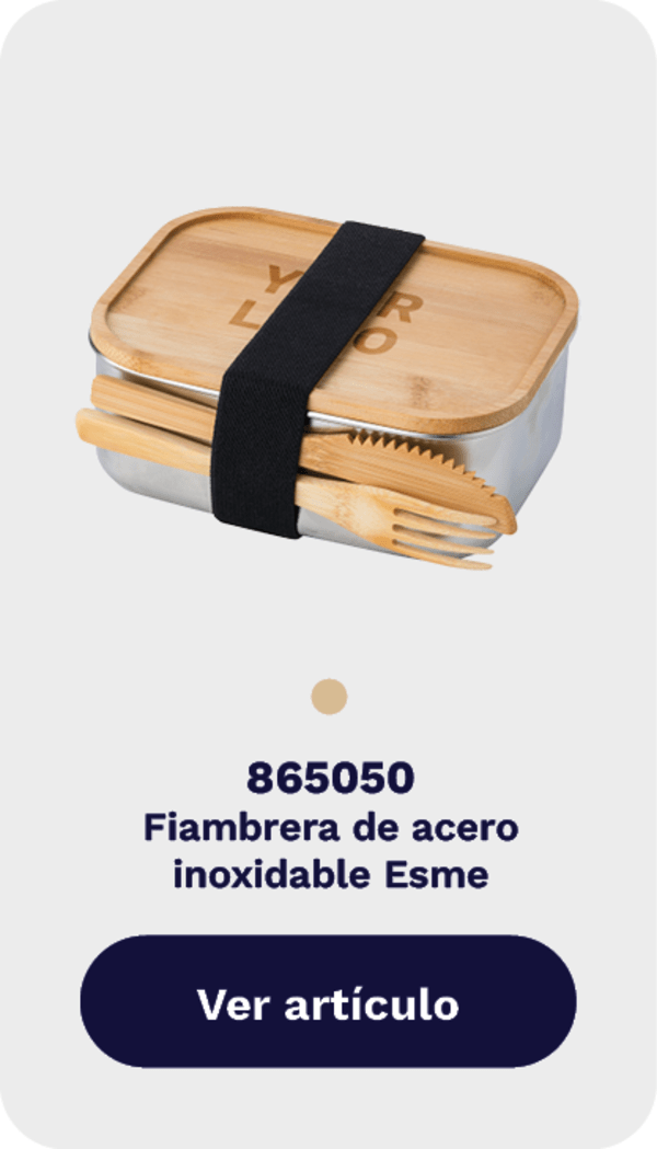 865050 - Fiambrera de acero inoxidable Esme