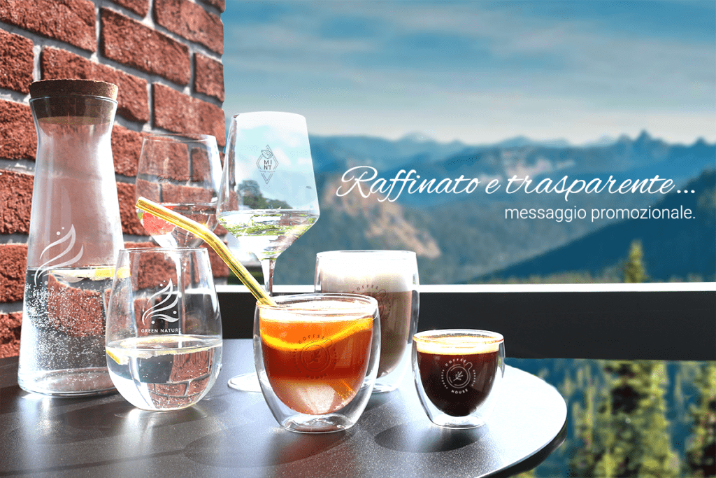 Refinado y transparente... mensaje promocional Refinado y transparente... mensaje promocional