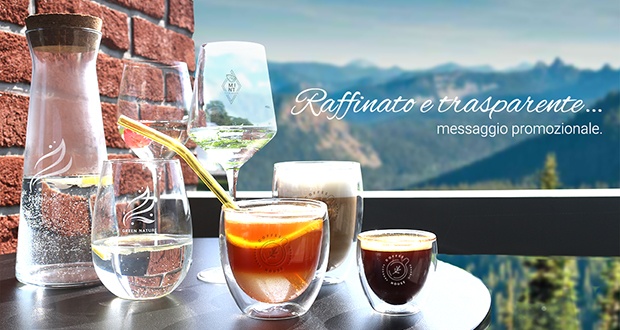 Refinado y transparente mensaje promocional