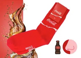 Calcetines aromatizados Coca-Cola