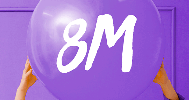 Celebra el 8M con globos personalizados