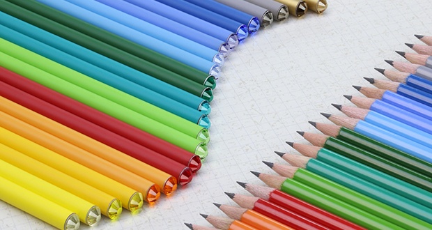 Colores destacados de la temporada: lápices de cristal Preciosa®