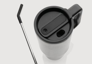 Tapa de doble función - con pico o pajita