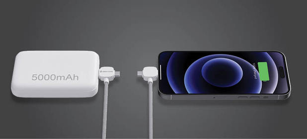 Admite carga rápida de 20W para dispositivos móviles