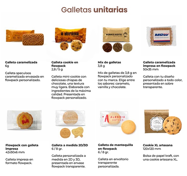 Galletas unitarias