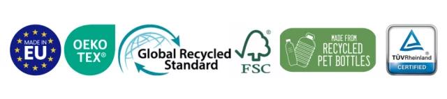 materiales 100% certificados