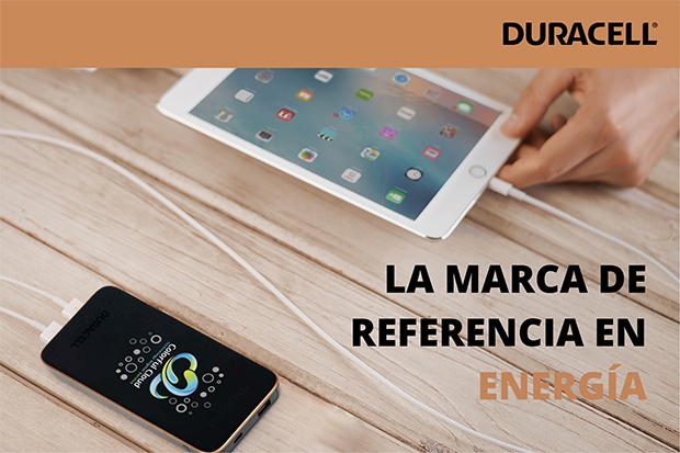 Energía Promocional - Powerbanks Duracell personalizados