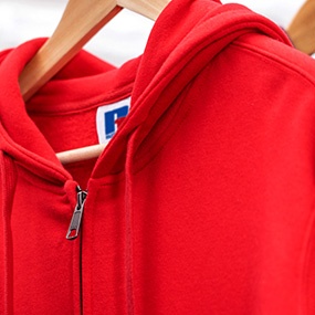 266M/F - Sudadera Authentic con capucha y cremallera