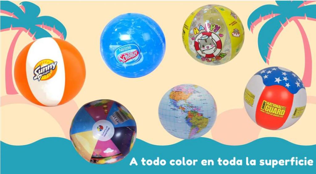 PELOTA PLAYA PERSONALIZADA A TODO COLOR