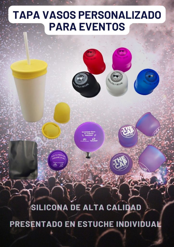 Tapa vasos para eventos