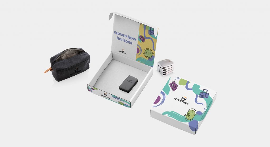 Idea del mes en set de regalos: Caja de viaje Idea del mes en set de regalos: Caja de viaje