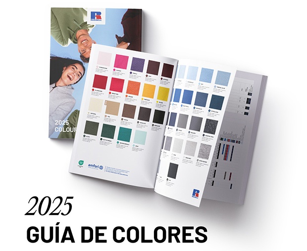 Russell guía de colores 2025 Russell guía de colores 2025