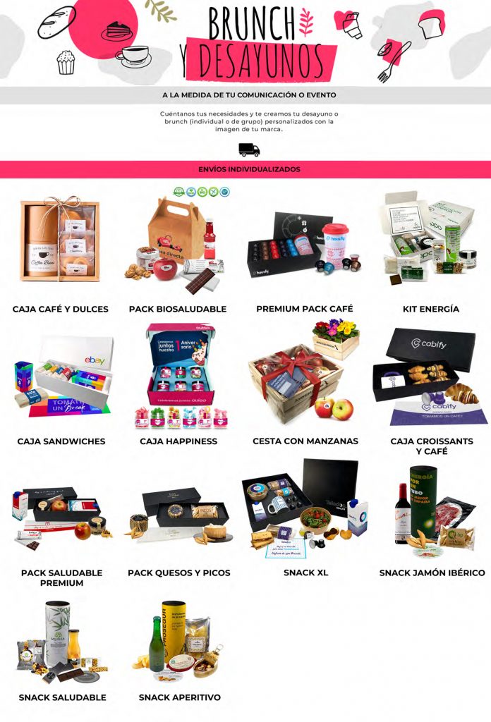 Brunch personalizados para tus clientes