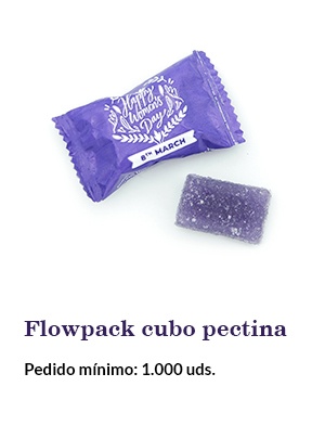 Flowpack cubo pectina