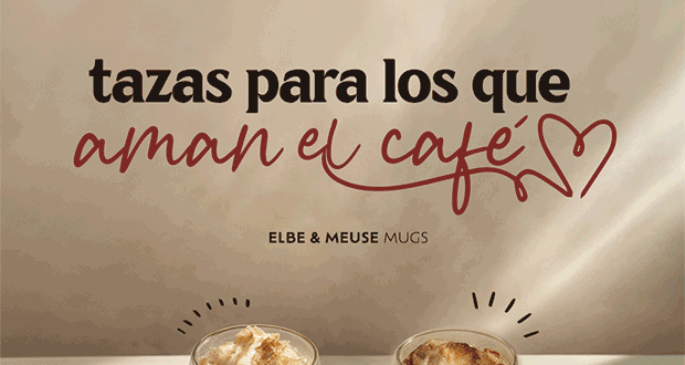 ¡Tazas para los que aman el café!