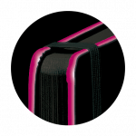 Cuadernos Láser-Black Fuchsia