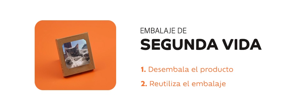 Kepler embalaje de segunda vida