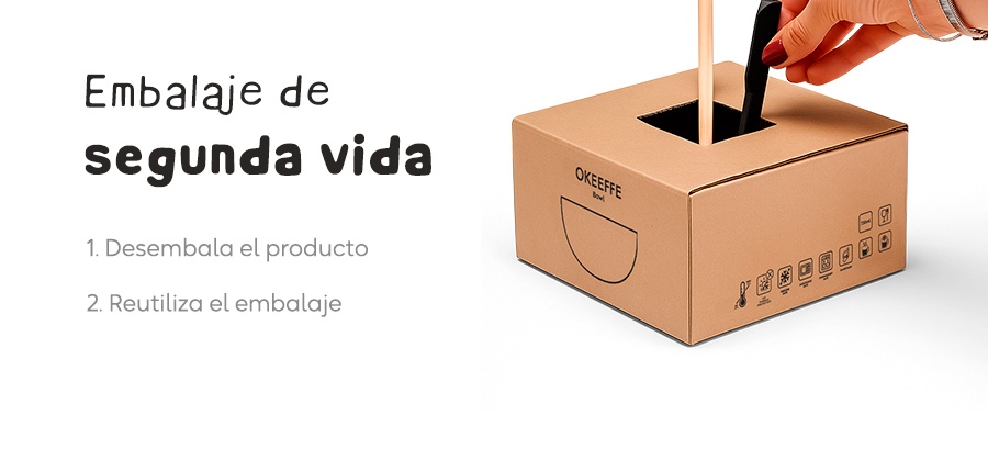 Cuencos con Actitud - embalaje de segunda vida Cuencos con Actitud - embalaje de segunda vida