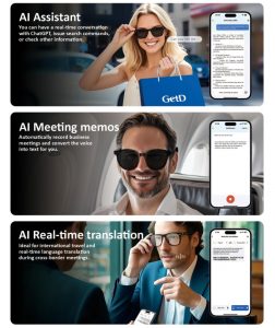 Funciones de IA con la app