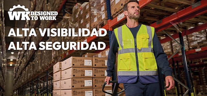 Nuevos chalecos Hi-Viz de WK - Designed to Work