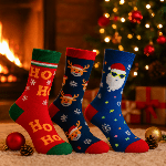 Calcetines clásicos festivos GOTS Calcetines clásicos festivos GOTS