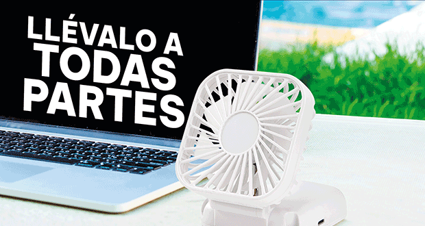 Ventilador plegable - Llévalo a todas partes