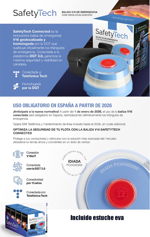 NUEVA LUZ DE EMERGENCIA GEOLOCALIZADORA CON ESTUCHE INCLUIDO NUEVA LUZ DE EMERGENCIA GEOLOCALIZADORA CON ESTUCHE INCLUIDO