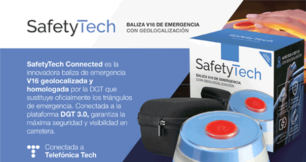 Nueva Luz de Emergencia Geolocalizadora con estuche incluido desde