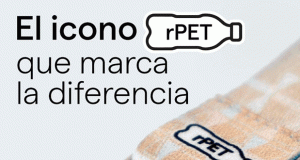 Ahora con el distintivo visible de rPET