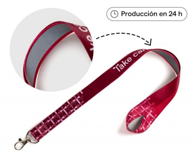 Lanyard sublimación reflectante - T20
