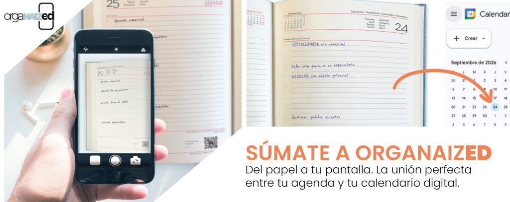 ¡Súmate a Organaized!