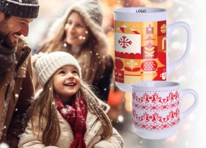 Tazas icónicas para los mercados navideños