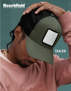 134.69 - Appliqué Patch 5 Panel Trucker