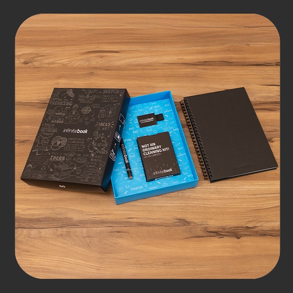 33210 - Starter kit Infinitebook A5 Planner Texture