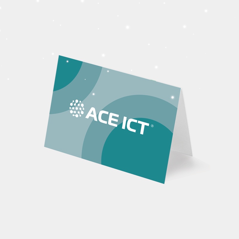 Adapte el diseño al estilo de su marca, añadiendo un detalle personalizado al regalo.