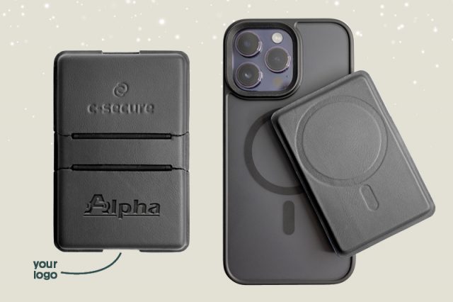 Cartera para teléfono MagSafe de C-secure - P820.9901 Cartera para teléfono MagSafe de C-secure - P820.9901