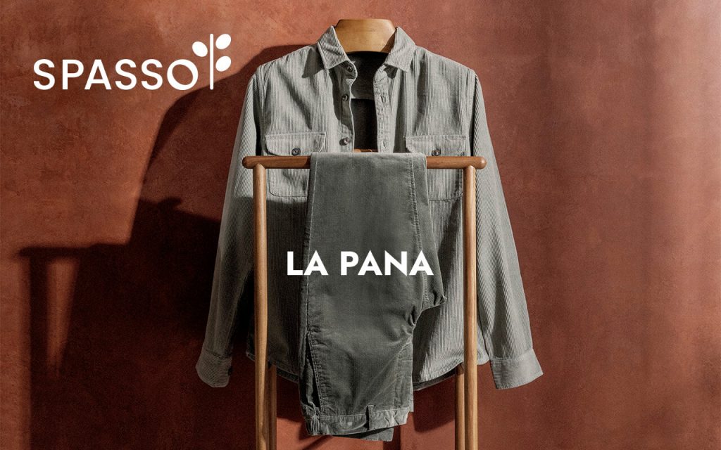 Pana del algodón orgánico de Spasso