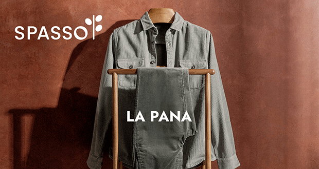 Pana del algodón orgánico de Spasso