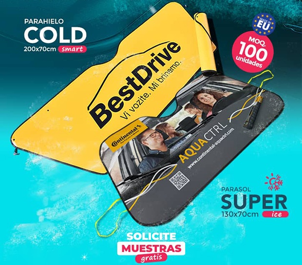 Prepárese para el invierno - parasoles personalizados